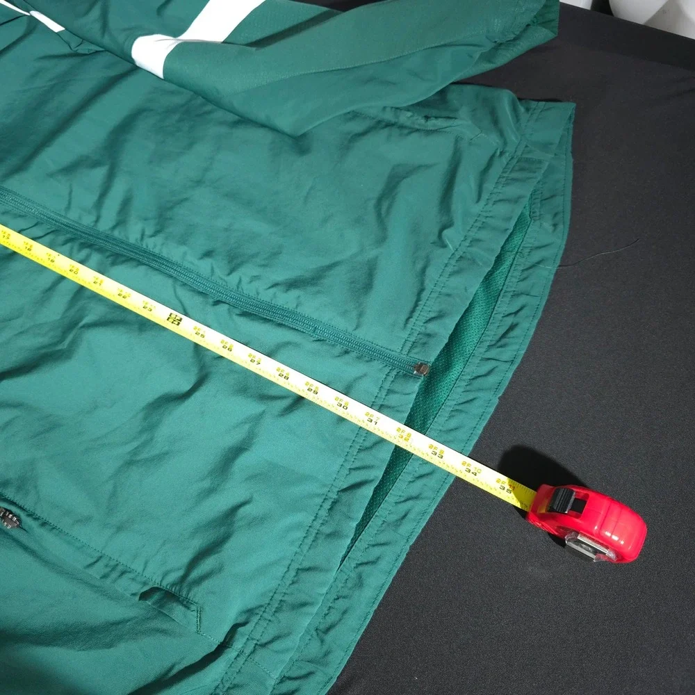 Adidas Windbreaker Jacket Mens Sz XL Team Performance Webber Football Green